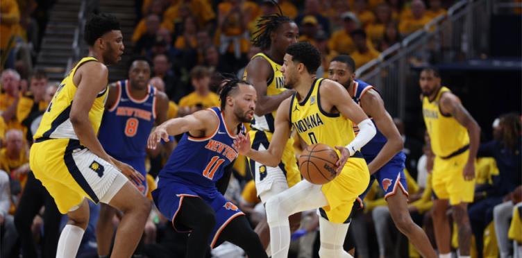 哈里伯頓季后賽半場創(chuàng)歷史！20+10+5零失誤領(lǐng)跑！