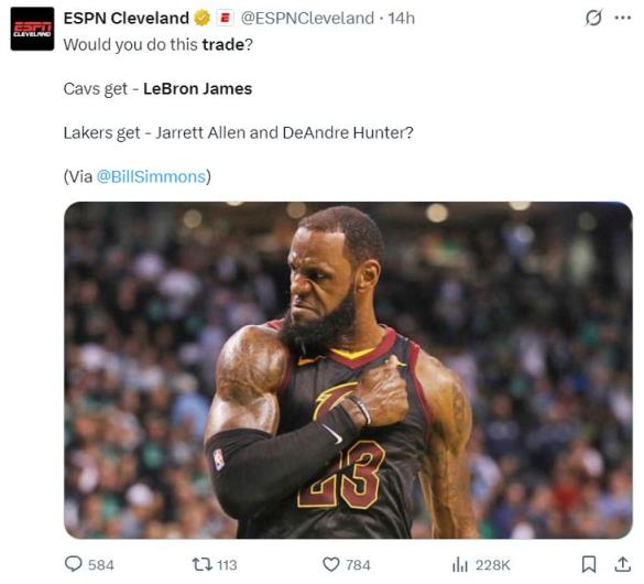 美媒：湖人三方交易引熱議 佩爾頓梭哈9籌碼迎阿倫 留小里組四巨頭