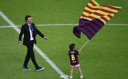 恩里克十年后重返歐冠決賽，小女兒莎娜已離世