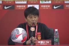 中國(guó)U16隊(duì)主帥浮島敏：下半場(chǎng)表現(xiàn)令人滿(mǎn)意