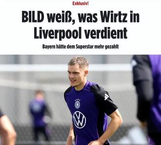 利物浦斥資1.4億購入維爾茨，再加2200萬年薪，斯洛特真拼了