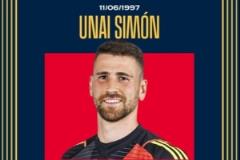 西班牙隊(duì)為西蒙28歲生日致賀，他已出戰(zhàn)50次并贏得歐洲杯冠軍