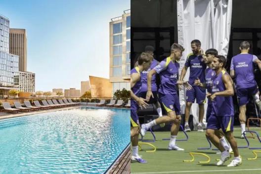 馬競(jìng)世俱杯酒店位于洛杉磯市中心，雖豪華卻身處騷亂區(qū)