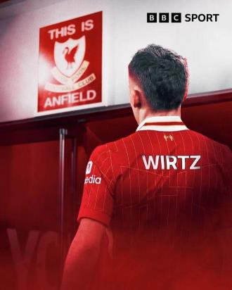 利物浦砸2億英鎊簽下維爾茨 本周五赴英體檢