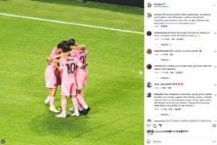 梅西發(fā)文慶祝晉級(jí)世俱杯16強(qiáng)，球星們紛紛點(diǎn)贊支持