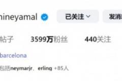 亞馬爾更換社媒頭像為19號球衣，將加盟巴薩改穿10號