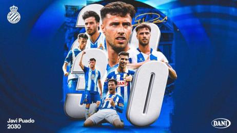 西班牙人官方宣布隊長普阿多續(xù)約至2030年6月