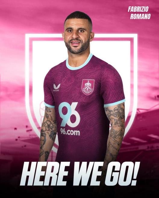 沃克加盟伯恩利，曼城邊衛(wèi)轉會費或達500萬英鎊