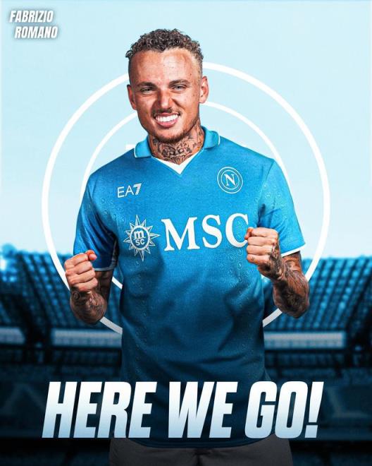 羅馬諾：那不勒斯將斥資2800萬歐元簽下諾阿-朗