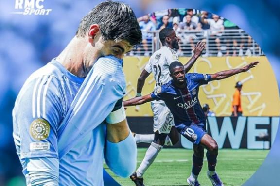 褲襪：賽后我找登貝萊說他太能搶了，他說這是應(yīng)該的