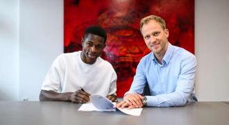 官方：藥廠簽 down 18歲喀麥隆前鋒科法內(nèi)，轉(zhuǎn)會費(fèi)500萬歐元