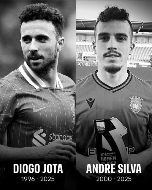 FIFPRO表達哀思：與若塔的家人和愛他的人同在