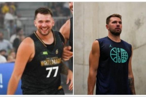 這有瘦28斤嗎？美媒對(duì)比東契奇一年前與當(dāng)下照片：他準(zhǔn)備好了！