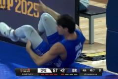 瀚森左膀右臂阿夫迪亞對希臘男籃內(nèi)外開花砍下16分6板3助