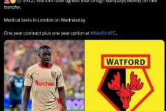 羅馬諾：沃特福德將簽下自由球員門迪，周三完成體檢