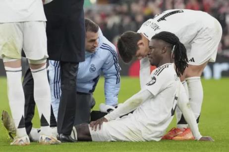 西媒：卡馬文加傷情超預期，或9月國家隊賽后復出