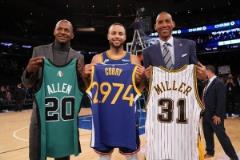 克萊談歷史前5射手：庫里、米勒、雷-阿倫、伯德、自己