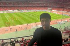 李毅曬現(xiàn)場照助威中國隊，稱“大帝也來了”！