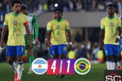 巴媒怒斥巴西1-4慘敗阿根廷：再現(xiàn)1-7的屈辱！