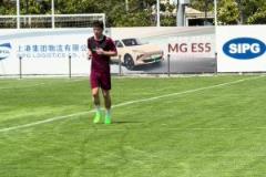 武磊進(jìn)行慢跑恢復(fù)訓(xùn)練，并嘗試進(jìn)行有球訓(xùn)練了