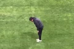 河大成賽后謝場致意國安球迷，蓉城助教歐巴回歸引關(guān)注