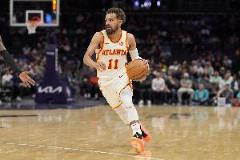 特雷-楊手感不佳仍送19助攻，16中4砍19分3板2斷