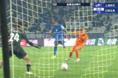 米內(nèi)羅低射破門助申花3-1玉昆，吳曦挑傳送關(guān)鍵助攻
