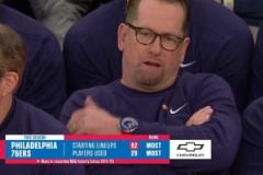 納斯表示心累76人本賽季52套首發(fā)近50年最多