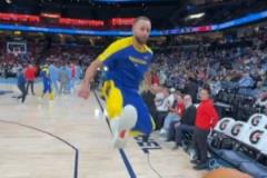Chinese Kung Fu Wrestler Displays Air Kick Before Match, Light and Fit