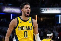 高效進(jìn)攻串聯(lián)全隊(duì)！哈利伯頓15投9中砍下22分10助攻2搶斷2蓋帽零失誤