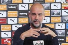 瓜帥：我敢打賭德布勞內(nèi)終將被立雕像，他完全值得！