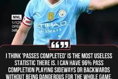 丁丁：我可以整場橫傳或回傳，這意味著我什么都沒做，意義何在？