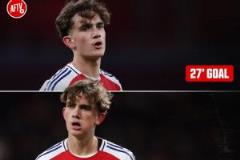 15歲阿森納小將2天2帽2次半場(chǎng)奔襲引關(guān)注