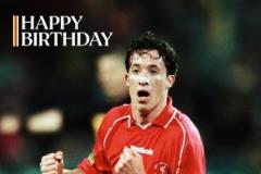 利物浦致敬勒50歲生日，球員時(shí)代為紅軍出戰(zhàn)369場(chǎng)183球50助