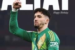 曼聯(lián)祝福巴因德?tīng)?7歲生日，加盟后8場(chǎng)丟14球