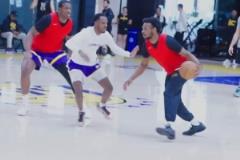 湖人訓練片段：布朗尼、克內(nèi)克特、大莫、萊恩等球員對抗賽實錄