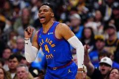 威少左腳發(fā)炎 季后賽回歸成疑