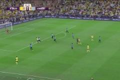 開場錯失良機！杜蘭單刀打門被門將撲出！