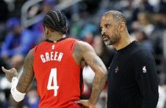 烏度卡：杰倫-格林系列賽表現(xiàn)未達(dá)最佳，機(jī)會(huì)有限