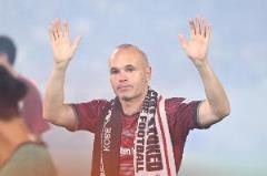 伊涅斯塔將再度亮相日本，參加巴薩vs皇馬五人制傳奇賽