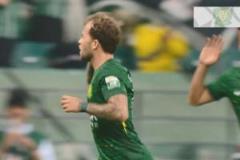 國(guó)安古加傳射建功，角球破門助球隊(duì)3-1領(lǐng)先新鵬城