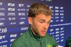 古加：期待蘇亞雷斯帶領(lǐng)長(zhǎng)春隊(duì)取得好成績(jī)，國(guó)安今日戰(zhàn)績(jī)多虧他奠定基礎(chǔ)