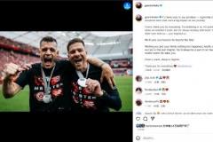 扎卡致敬阿隆索：你永遠(yuǎn)是傳奇，感謝你的一切??