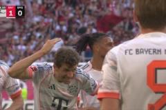 拜仁取得領(lǐng)先！奧利塞內(nèi)切打門，凱恩門前頭球破門！