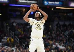 外線差距巨大！半場三分步行者18中12 騎士19投僅5中