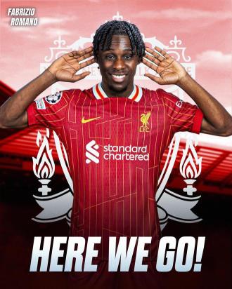羅馬諾：利物浦正式簽下弗林蓬，支付3500萬歐元解約金
