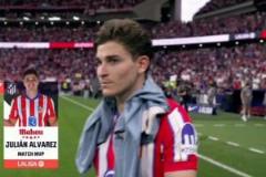 阿爾瓦雷斯2射1傳當(dāng)選馬競4-1貝蒂斯全場最佳