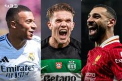 姆巴佩與薩拉赫仍爭歐洲金靴獎，僅剩一場聯(lián)賽對決