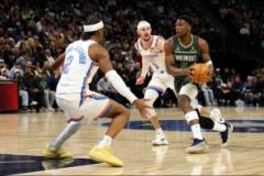 周二競彩籃球前瞻：森林狼迎戰(zhàn)雷霆，體能隱患成關鍵因素