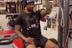 很拼！利拉德綁著傷腿也要回來訓(xùn)練